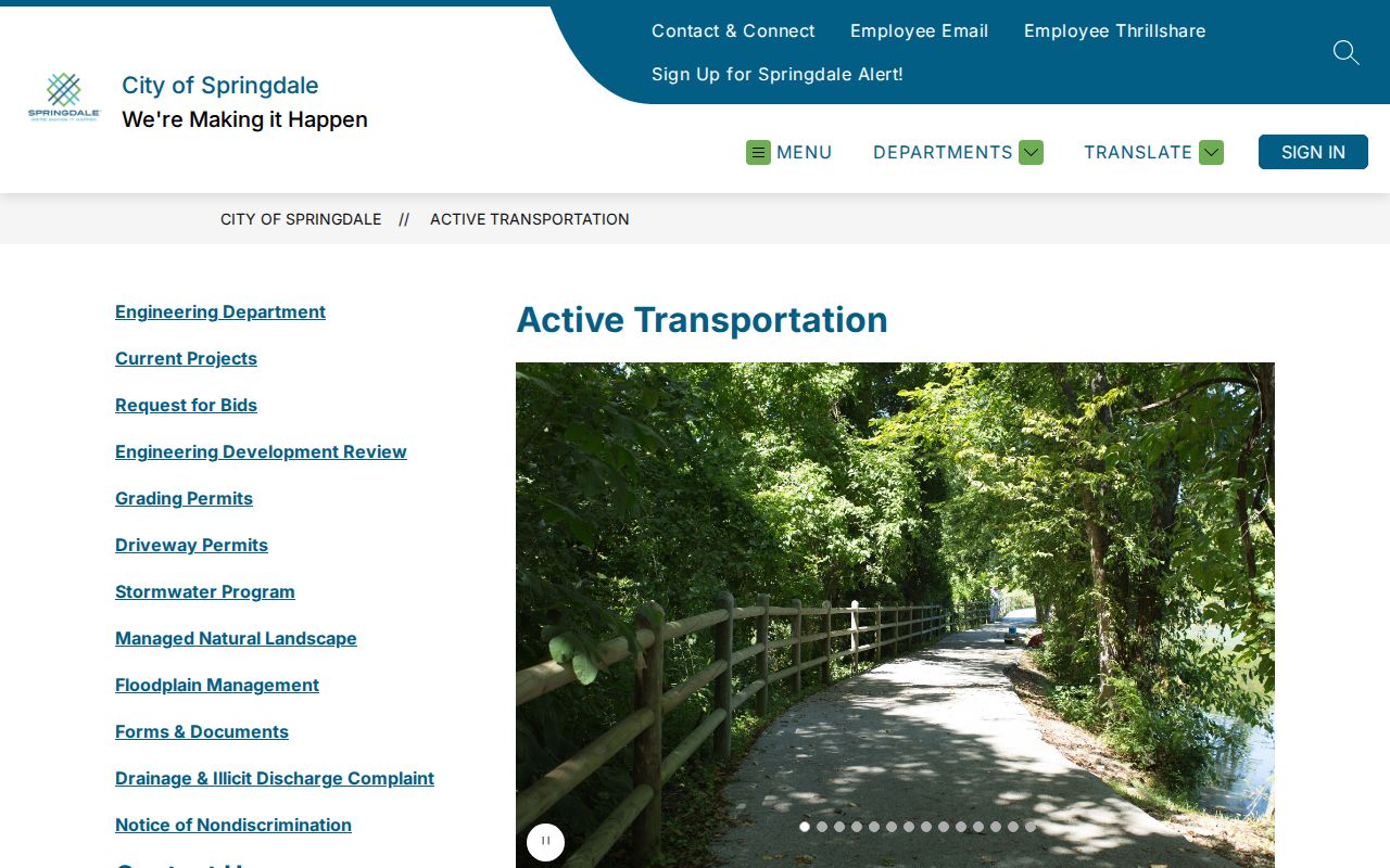 Springdale neighbors city neighborhood group information